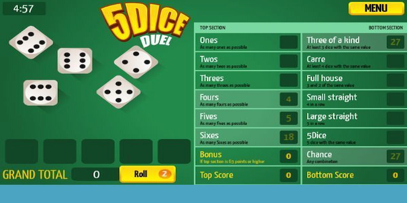 Chơi Dice Duel Bongvip